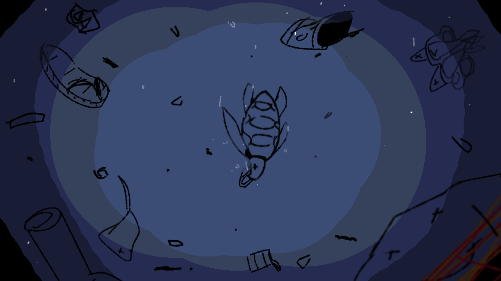 Illustration Plastic Invasion