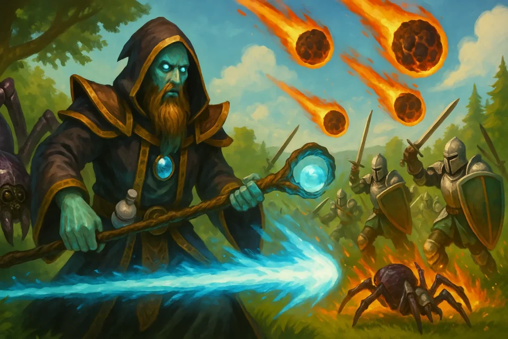 Ilustration Lich Survivors