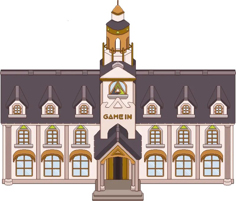 Illustration Game IN Village Bâtiment