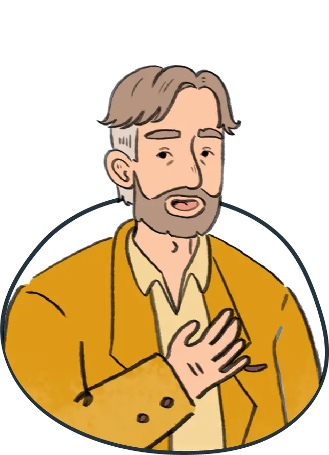 Illustration SCICONUM Portrait Formateur Paul