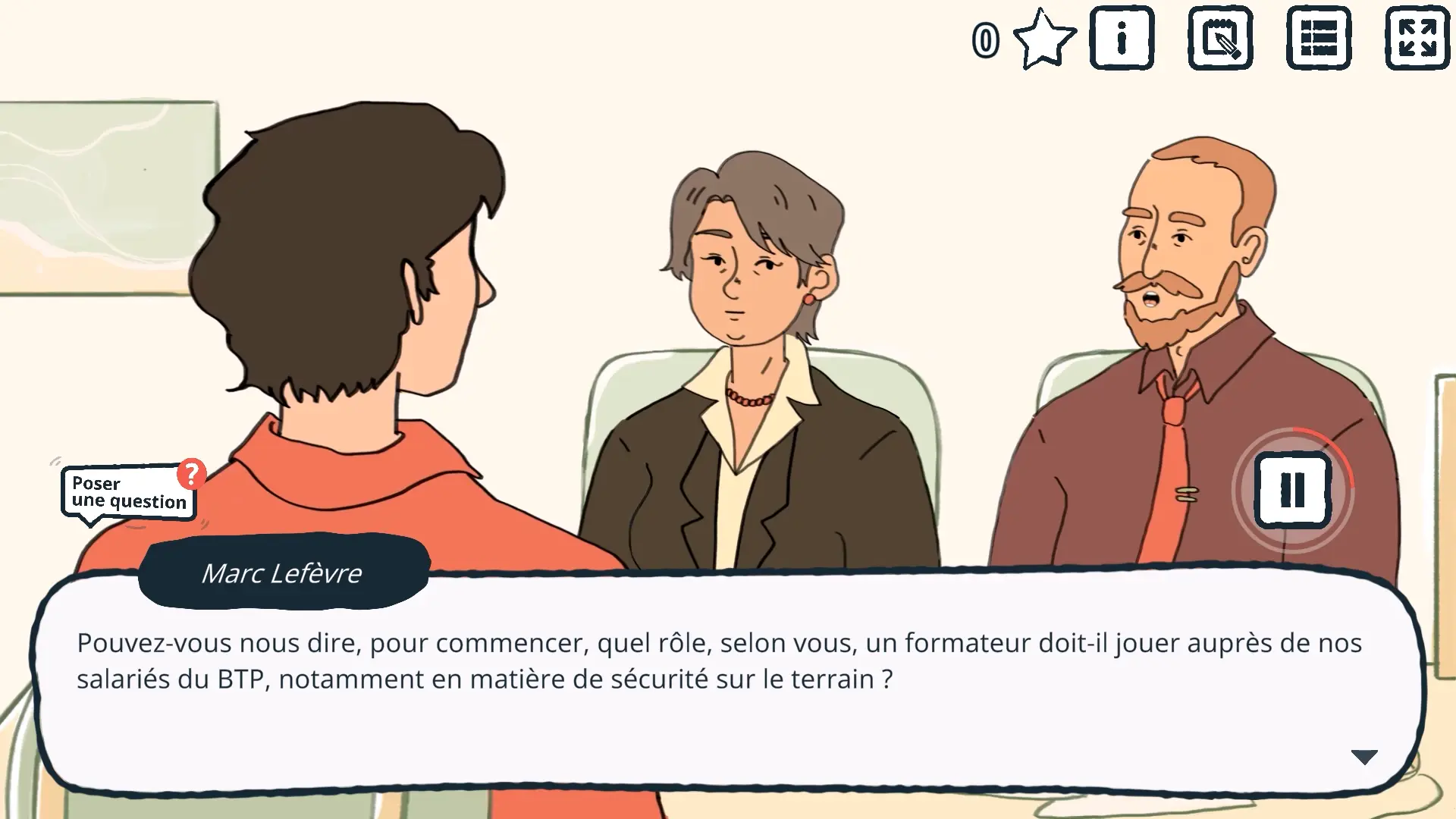 Screenshot SCICONUM Entretien